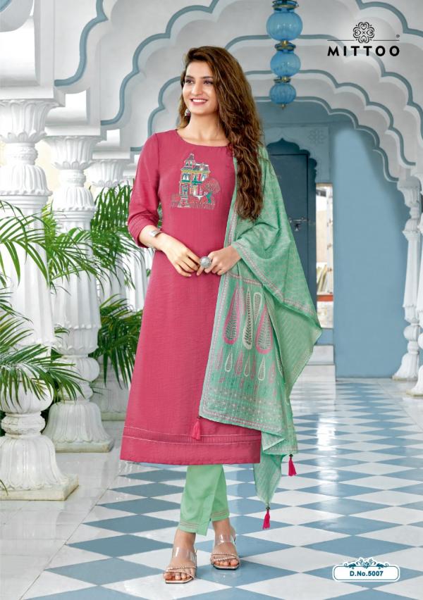 Mittoo Noor 2 Silk Embroidery Fancy Readymade Salwar 